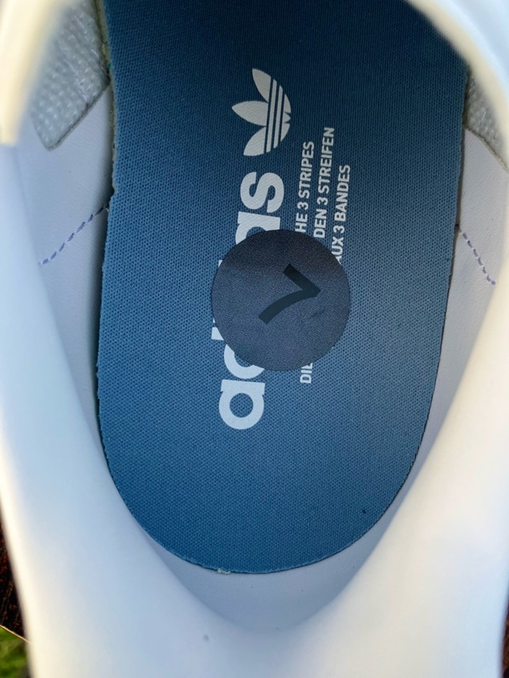 Adidas Gazelle ‘Tactile Blue White’ – Men’s Sz 7, Woman’s Sz 9, NEW - Picture 7 of 9
